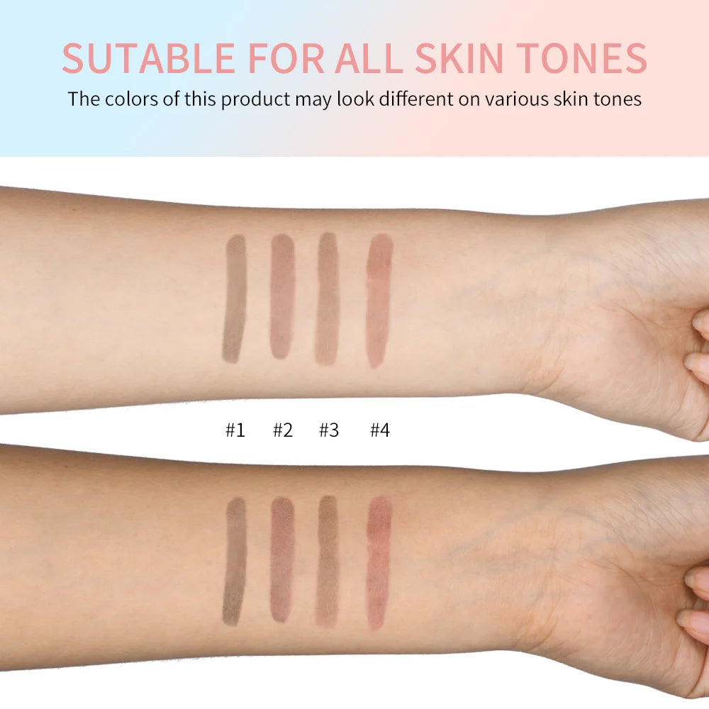 4colors Lip Liner Tattoo Matte Peel Off Enhance Lips Lip Liner Waterproof Long Lasting Moisturizing Lips Gloss Tattoo Cosmetics Oasis Select