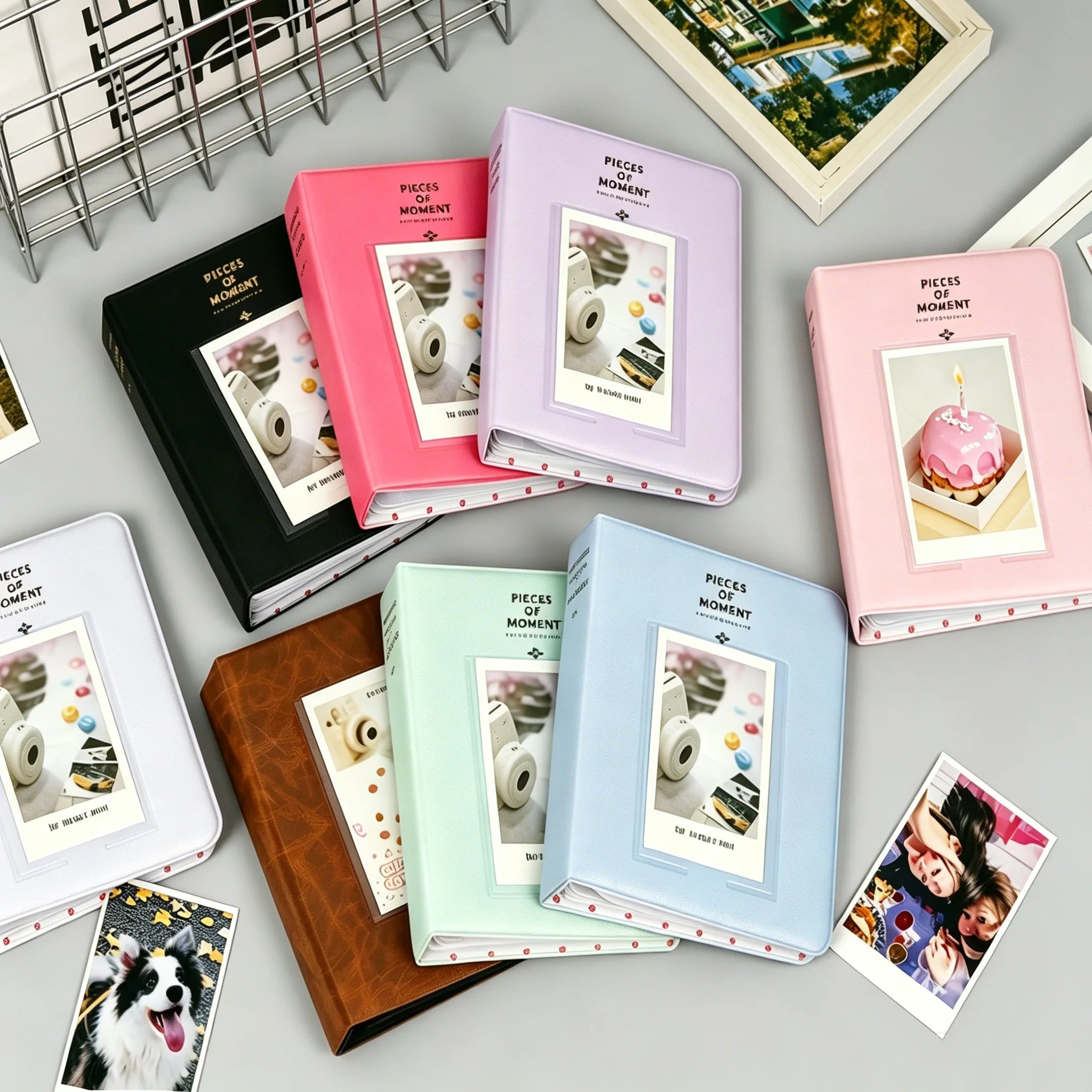 64 Pockets Photo Album Inch Pictures Storage Case Stamps Tickets Cards Organizer For Fujifilm Instax Mini 12/11/9 Oasis Select