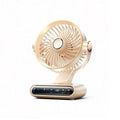 Smart Desktop Circulation Fan 4 Modes And 100 Adjustable Speeds Cooling Fan for Bedroom Office Living Room And Outdoor Oasis Select Beige