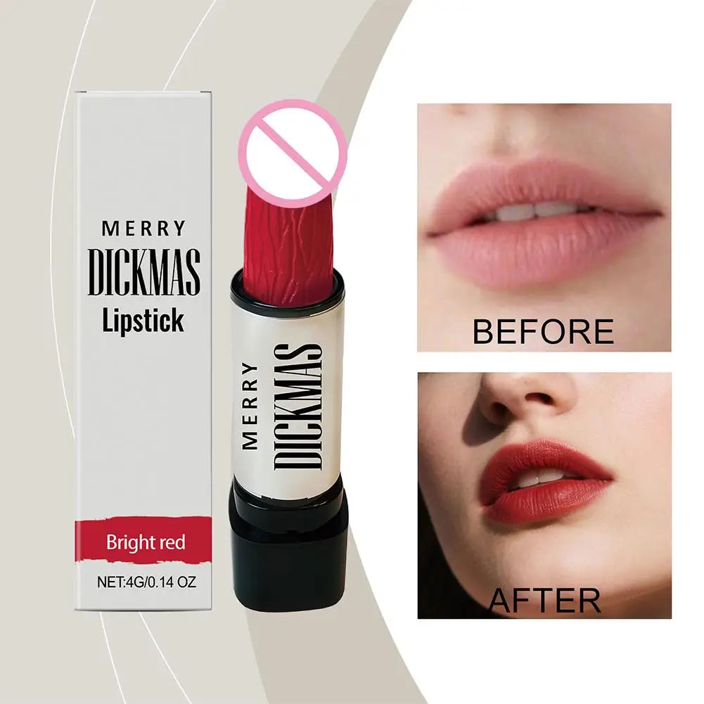 Funny Matte Velvet Lipstick – Long Lasting Gag Gift for Women Matte Lipstick Oasis Select