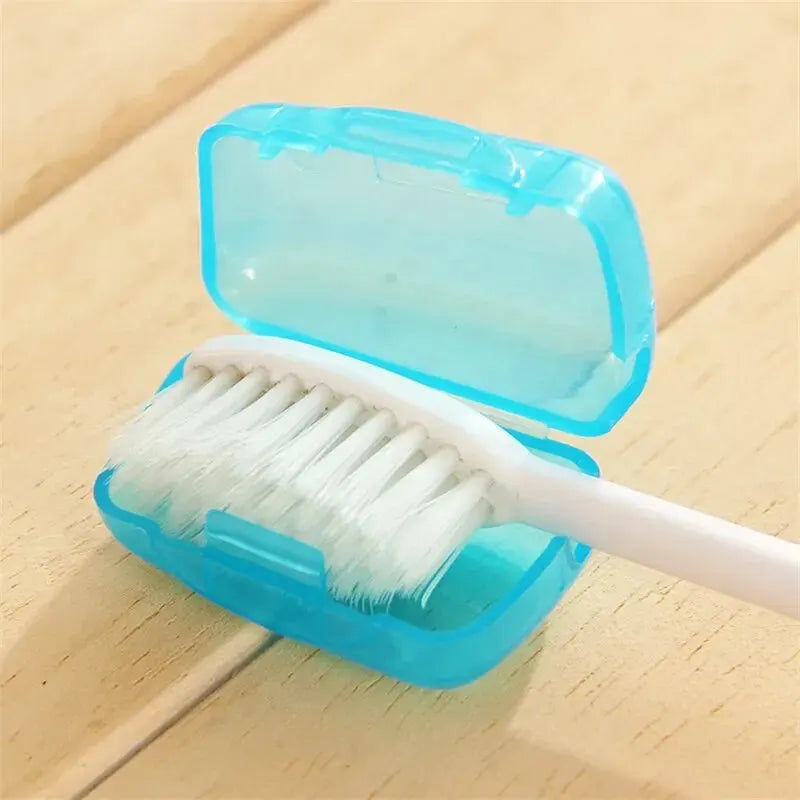 5pcs Portable Toothbrush Head Protective Cover Dustproof Head Cover Toothbrush Head Protective Case For Travel Hiking Camping Oasis Select