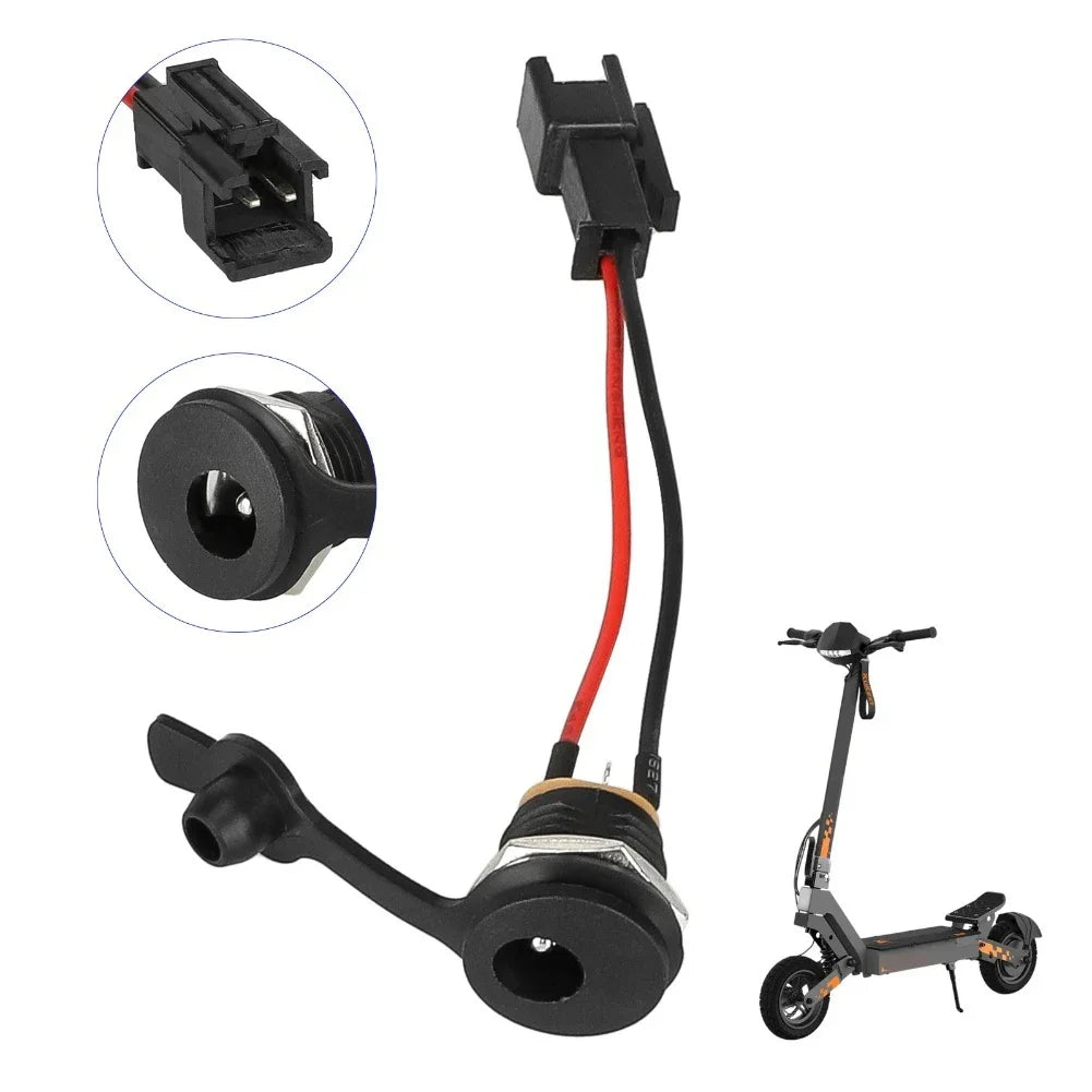 For KuKirin G2 G3 G4 Electric Scooter Charging Port Cover Waterproof and Dustproof Protective Cap for Battery Charging Socket Oasis Select