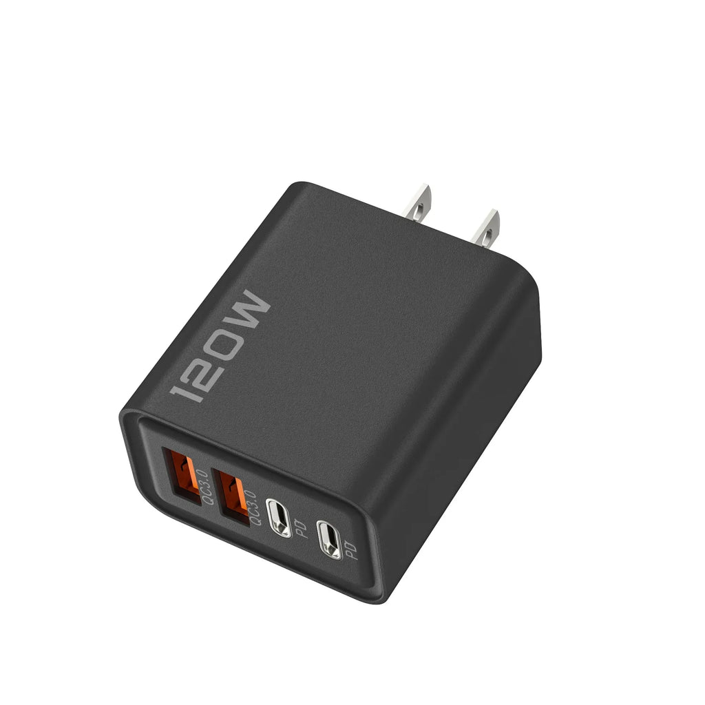 Fast Charging Quick Charger PD USB Type-C Wall Adapter for iPhone 16/15/14 Xiaomi Huawei Redmi Oneplus -Phone Charger Oasis Select Black US