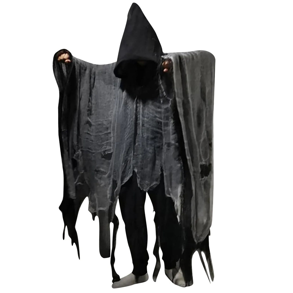 Halloween Gothic Hooded Cloak – Dementor Cosplay Cape Unisex Halloween Costume Cape Oasis Select
