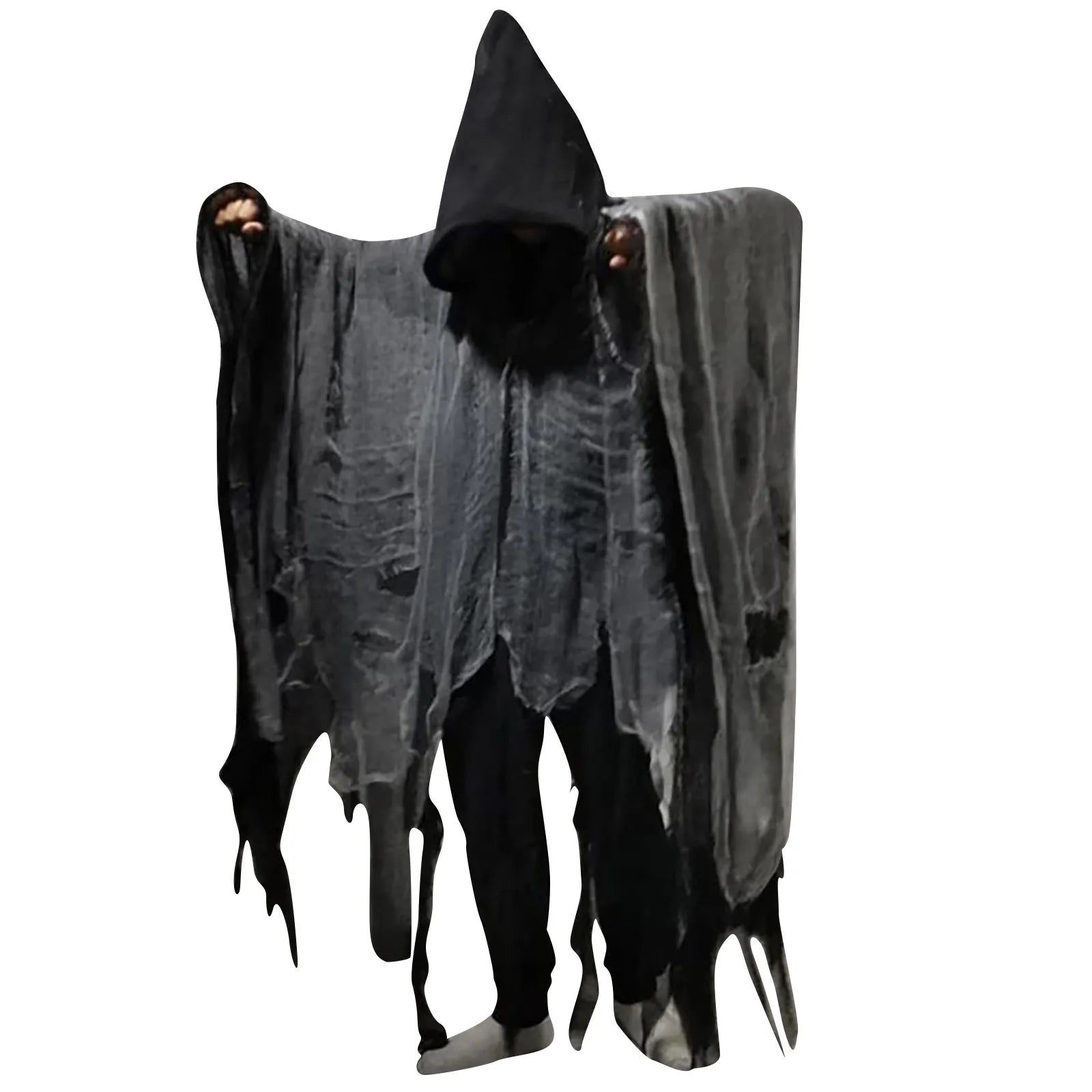 Halloween Gothic Hooded Cloak – Dementor Cosplay Cape Unisex Halloween Costume Cape Oasis Select