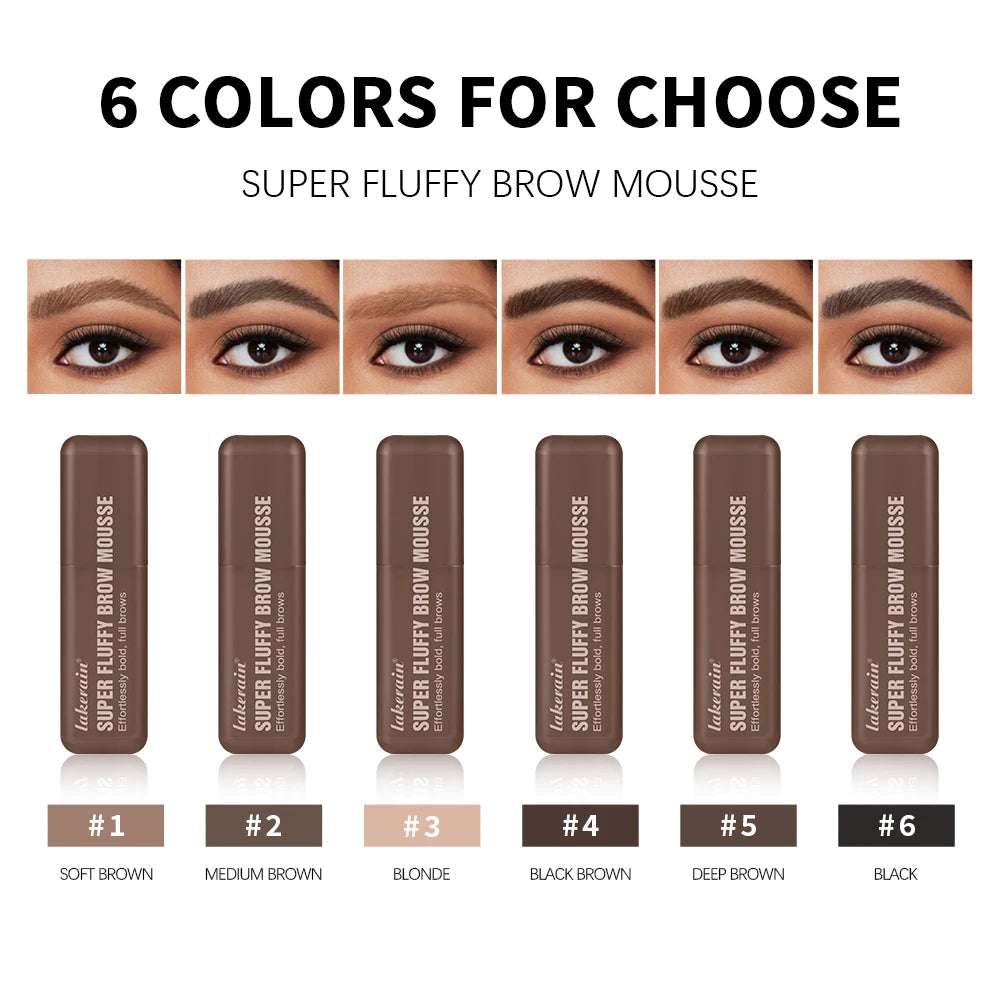 Superfluff Volumizing Brow Mousse | Tinted Waterproof Eyebrow Gel