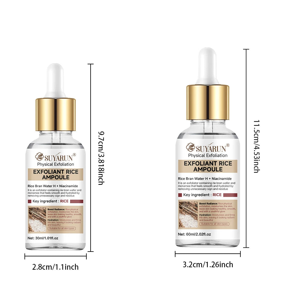 SUYARUN Rice Exfoliating Essence – Brightening Hydrating Gel