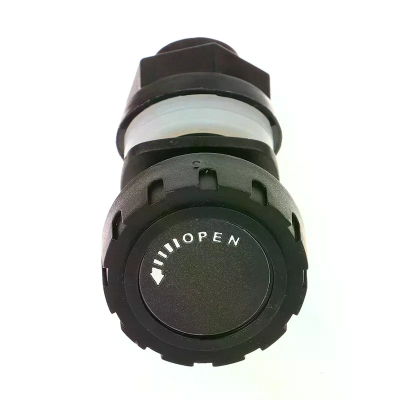 Black Faucet Knob Type Bubble Wine Bottle Spout Plastic Knob Faucet Is Suitable For Drinking Bucket Wine Bottle Pile Oasis Select