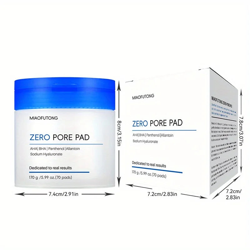 70PCS hyaluronic acid cleansing and makeup remover pads, cotton pad makeupremover pads, gently clean and remove makeupmoisturize Oasis Select