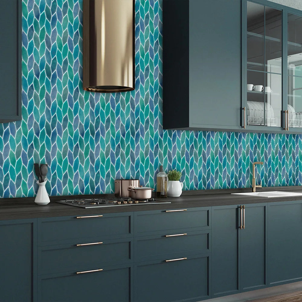 Mosaic tile paste self-adhesive DIY removable decorative pvc wall paste wall decoration Oasis Select