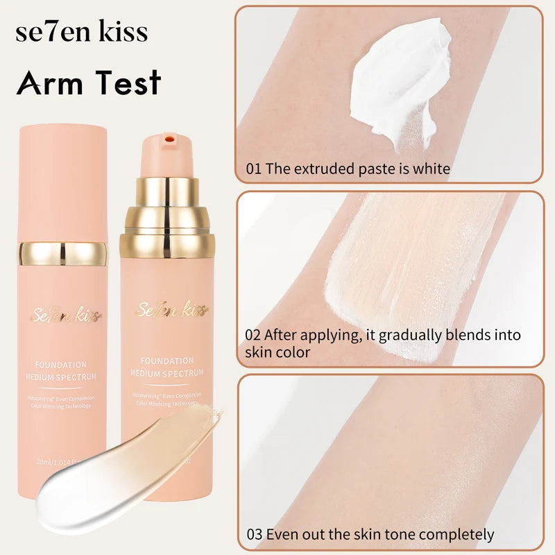 Color Changing Liquid Foundation – Waterproof & Natural Finish Liquid Foundation Oasis Select