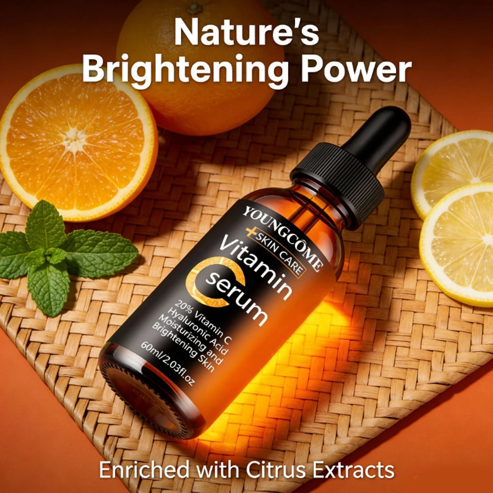 Vitamin C Serum with Hyaluronic Acid – Glow & Firm Skin