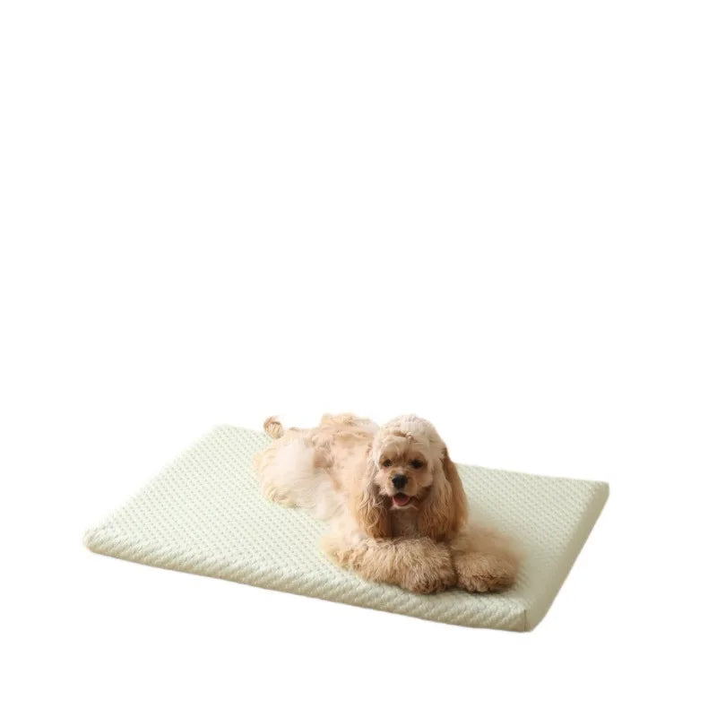 Pet Cooling Pad for Summer - Dog Bed Cat Bed Detachable Washable Sponge Sleeping Mat for Dogs and Cats Oasis Select