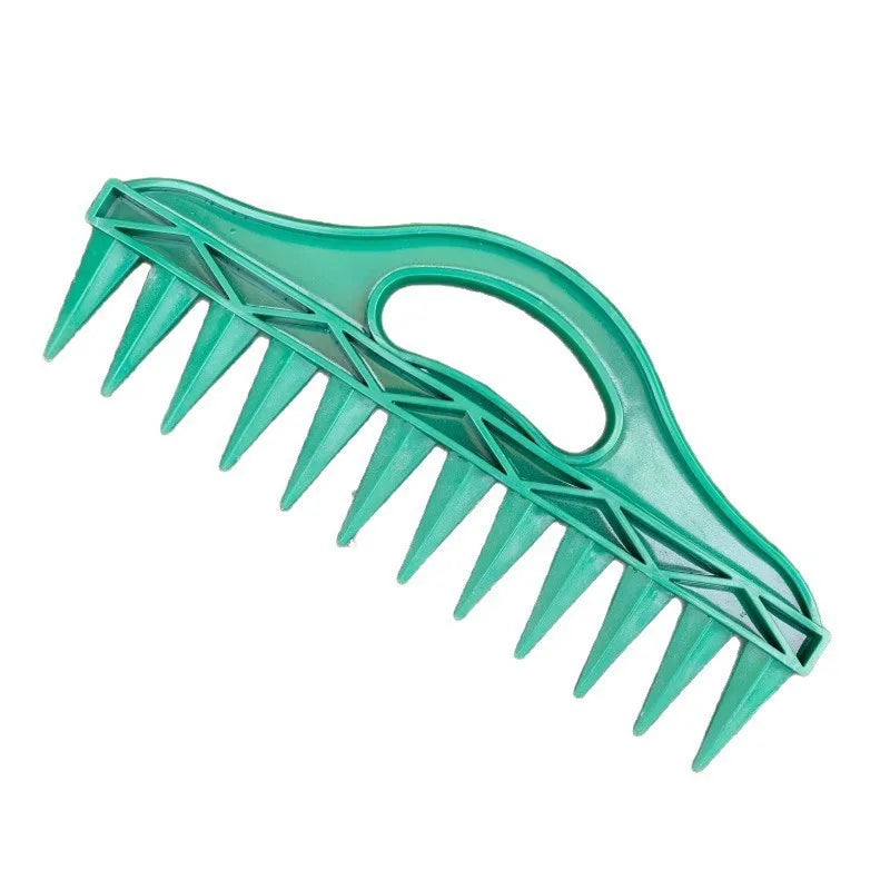 Hand Dibbler 12-Hole Fast Seeding Seed-in Soil Digger and Soil Spacer Planting Aids for Efficient Gardening Garden Seeder Tool Oasis Select