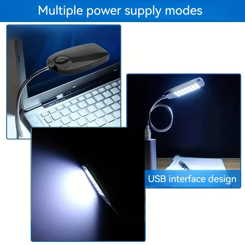 28LED USB Book Lights Eye Protection Reading Lamp Flexible Reading Book Lights AdjustableTable Lamp For Bedroom Study Lighting Oasis Select