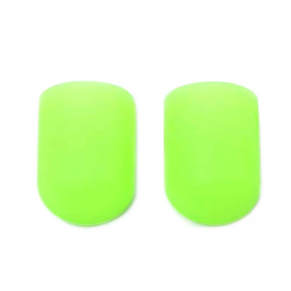1 Pair Bicycle Brake Lever Set Silicone Brake Lever Cover Protector MTB Road Bike Protection Sleeve For Bicycle Brake Handles Oasis Select Green