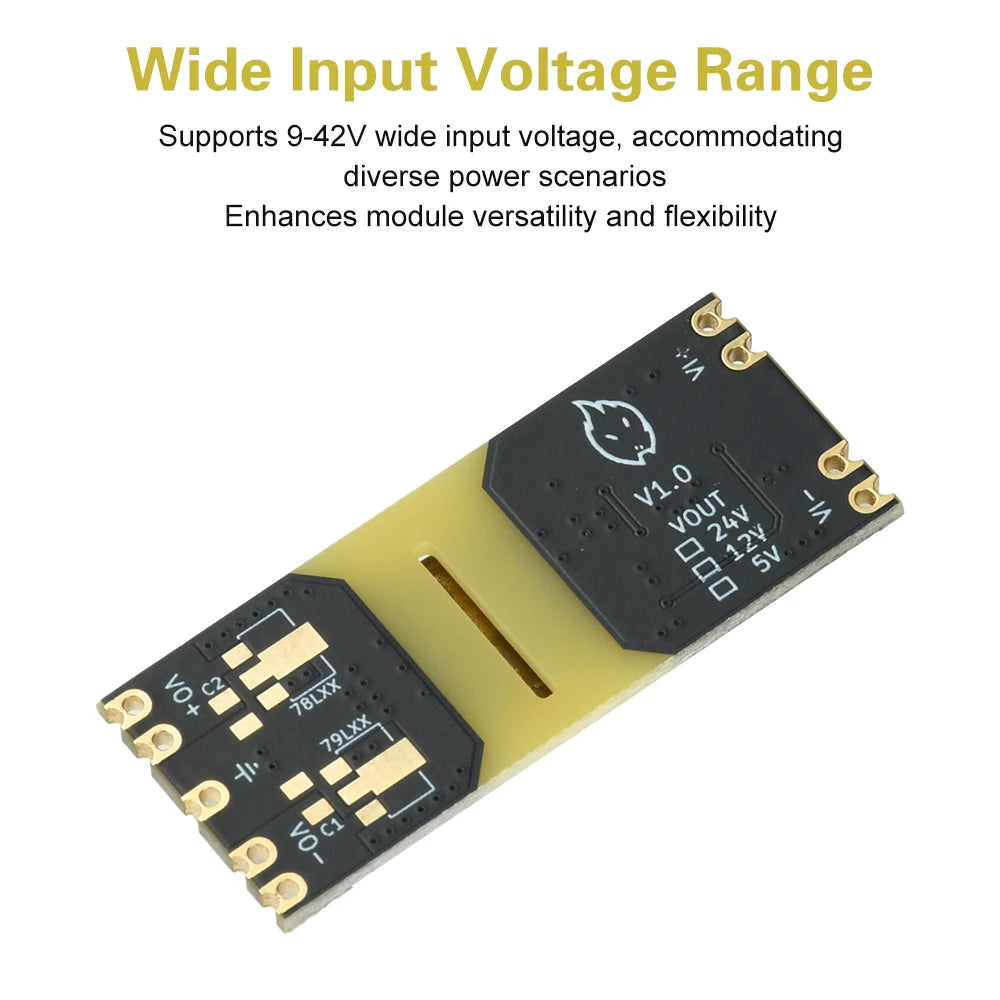 XC5015 DC-DC 9-42V to ±5V/±12V Positive and Negative Dual-Power Step-Down Module Isolated Wide-Voltage Power Supply Module Oasis Select