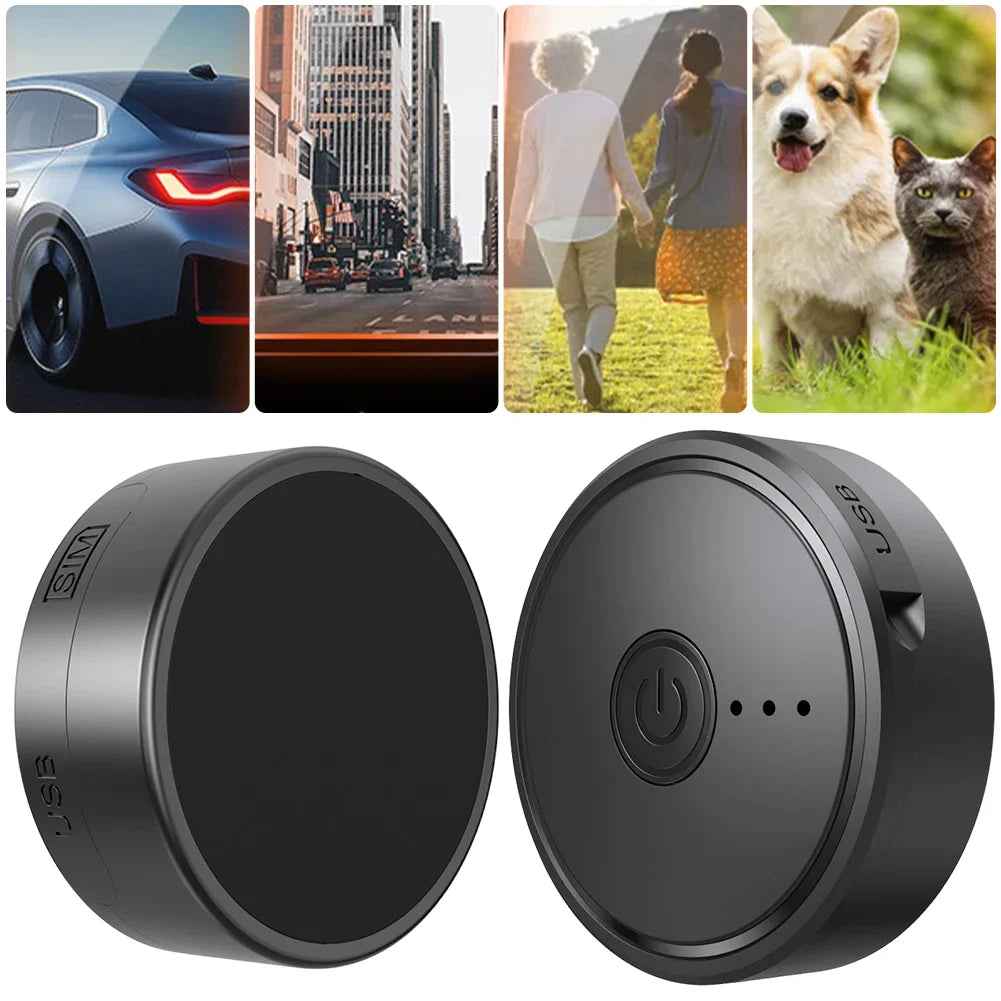 Smart Magnetic GPS Tracker | 4G Real-Time Locator for Car & Pet