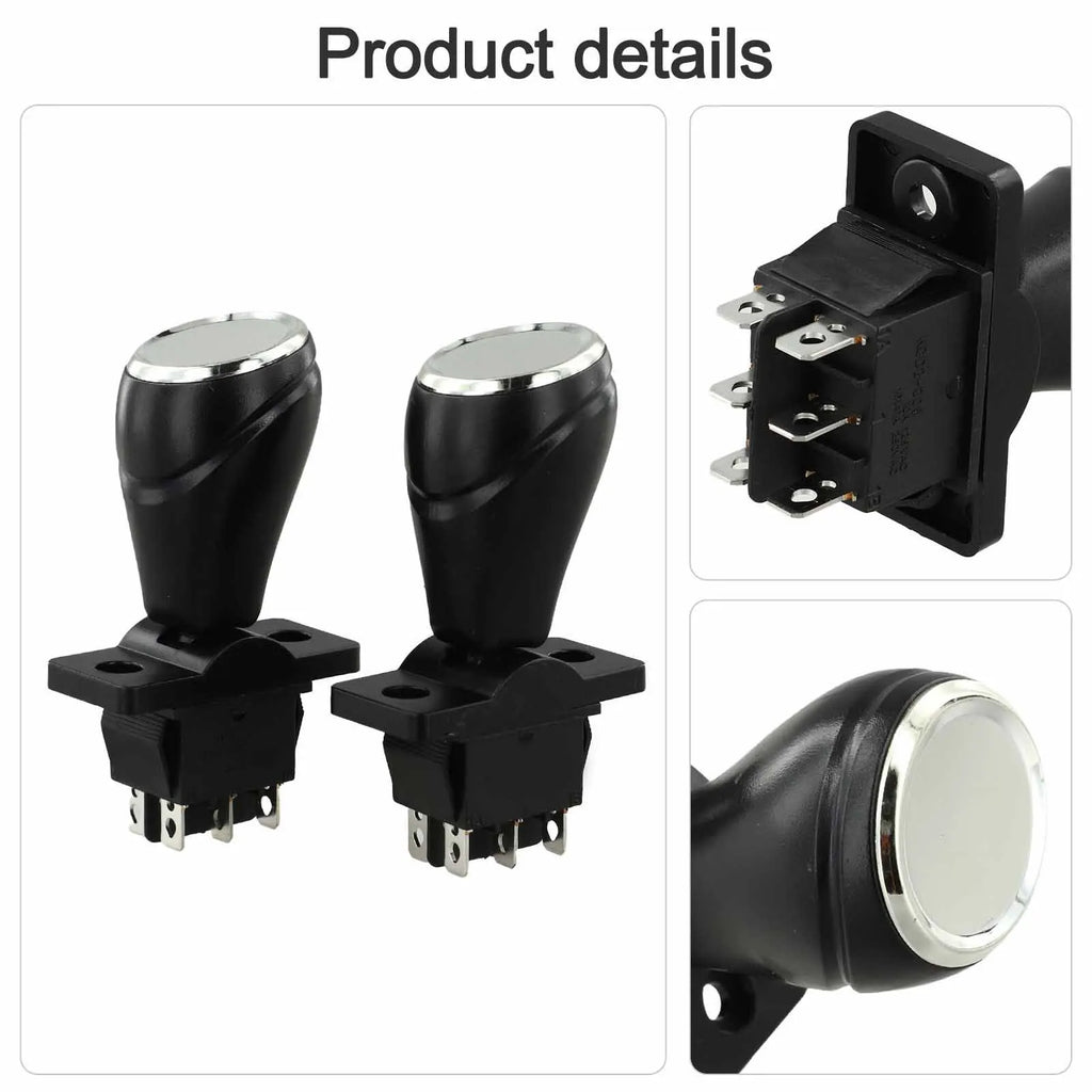 12V Children's Bumper Car Rocker Forward/Reverse Gear Switch 360° Automatic Reset For Manual Kids' Cars Trucks SUV Oasis Select