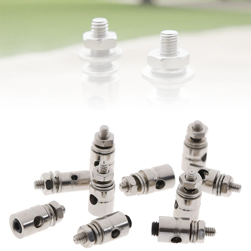 10Pcs RC Airplane Boat Pushrod Linkage Stopper Servo Connectors Adjustable Diameter Helicopter 2.1mm/1.8mm/1.5mm/1.1mm RC Boat Oasis Select