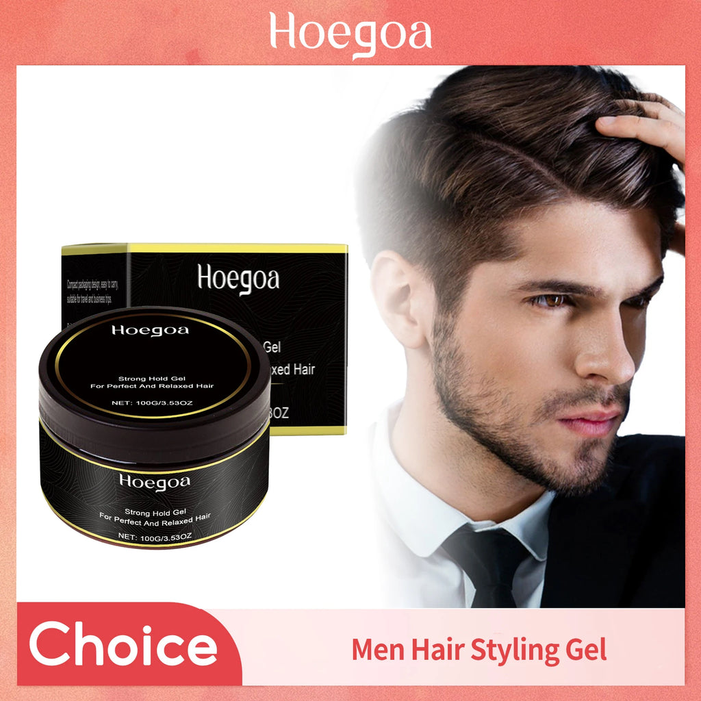 100g Men Hair Clay Wax Strong Hold Hairstyle Lasting Fluffy Hair Keep Hair Oil Barbershop Tools Professional Hair Pomade Wax Oasis Select