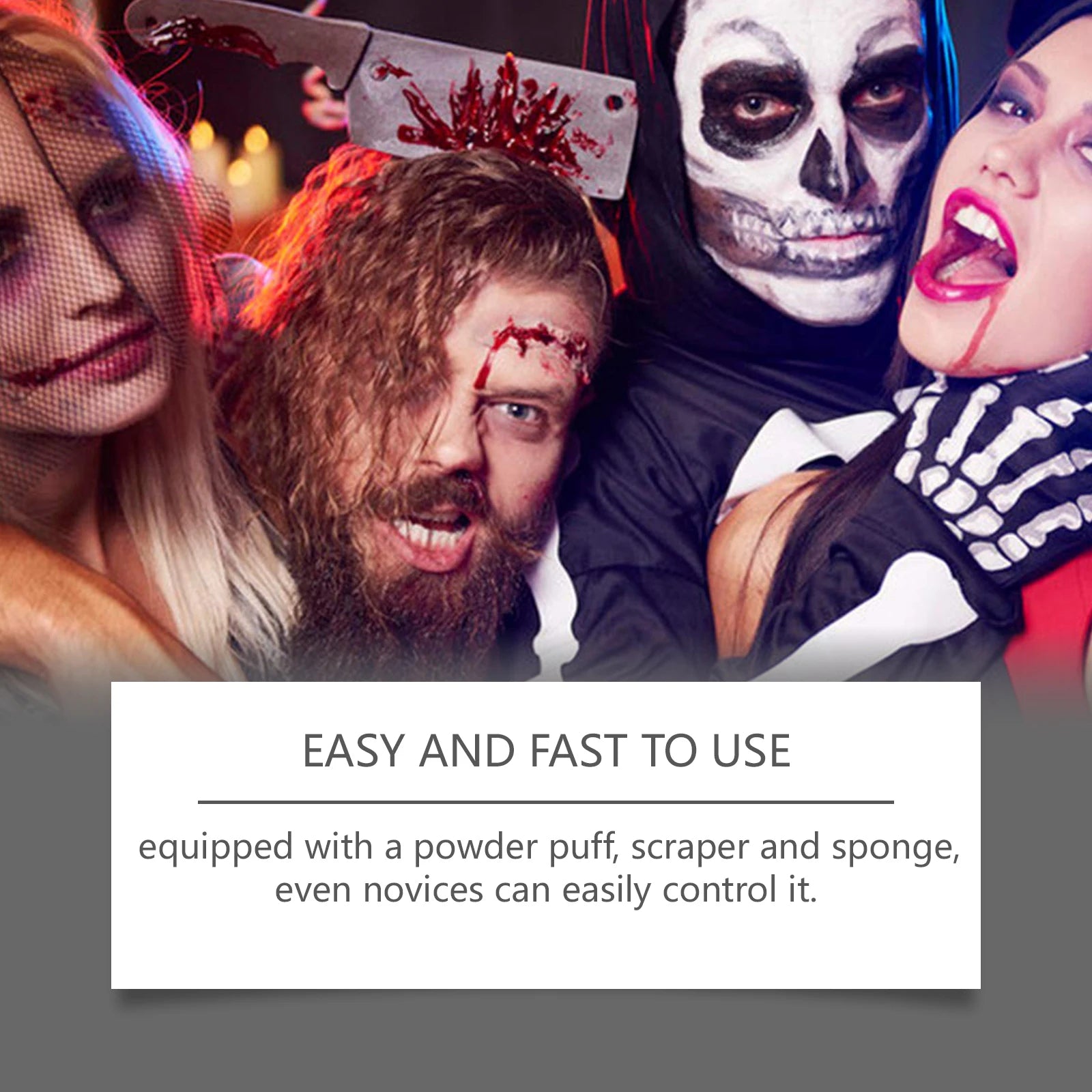 Eelhoe Halloween SFX Makeup Kit – Wound Scar & Body Paint