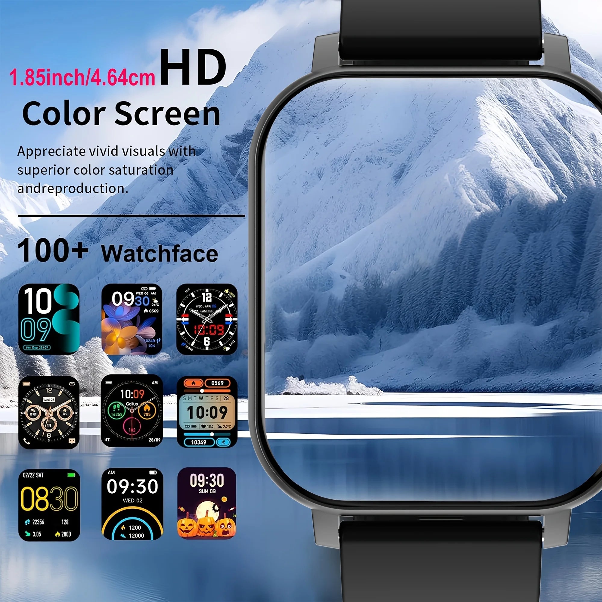 ERUN 1.83" Smartwatch – Bluetooth Calling, Fitness & Sleep Track