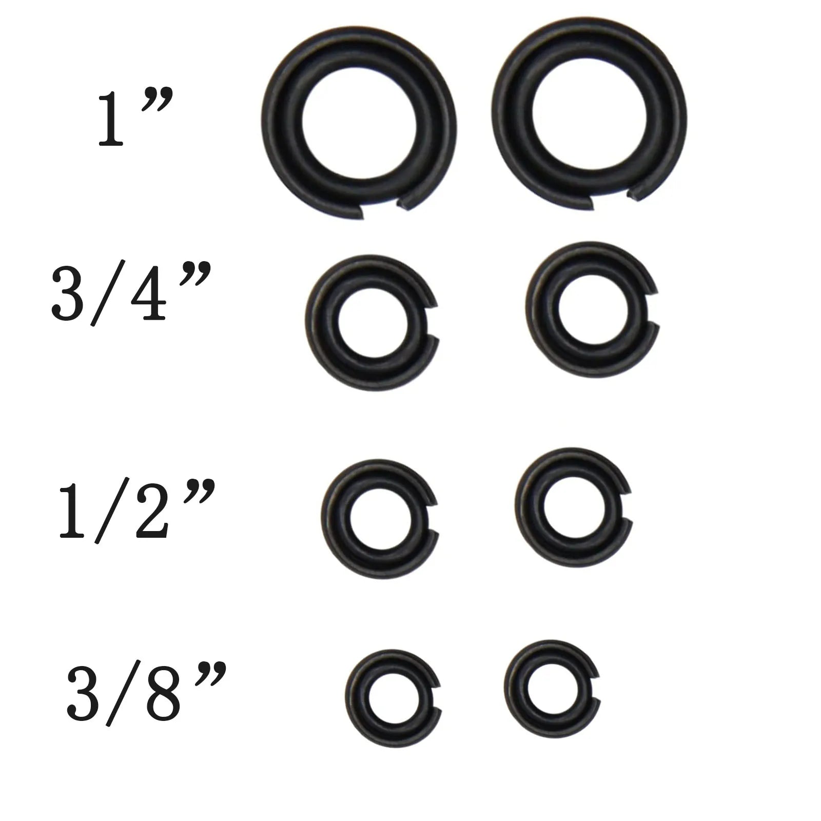 2Set Retaining Ring Clip With O-Ring Socket Impact Wrench Snap Ring 3/8" 1/2" 3/4" 1" Impact Wrench Accessories Oasis Select