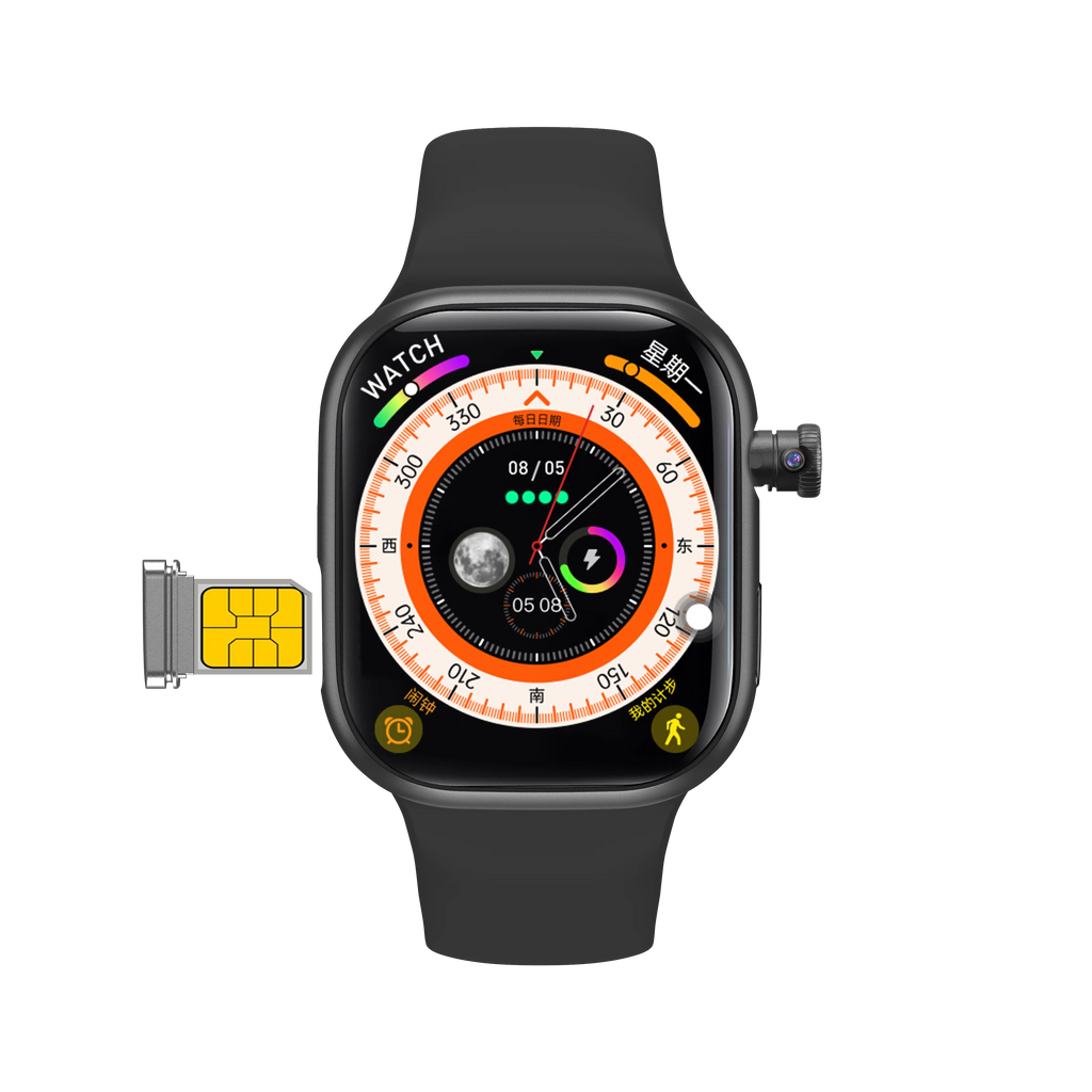 Zestbolt 2.29" AMOLED 4G Android 13 Smartwatch | Rotating Camera