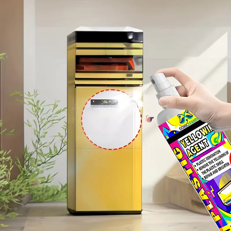 Plastic Restoration Spray - Quickly Remove Yellowing, Repair Air Conditioning Unit, Car cleaning products Oasis Select
