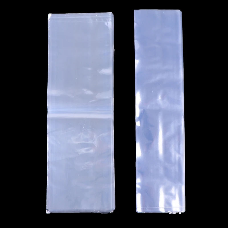 100pcs Transparent Shrink Film Bags Dustproof Protective Cover TV Remote Control Waterproof Protective Cover Home Dustproof Oasis Select