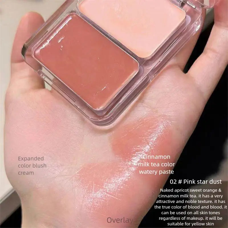 Water Light Cream Blush – Hydrating Cheek Tint & Contour Cream Blush Oasis Select 02