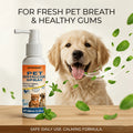 Natural Formula Pet Breath Freshener Spray Dog And Cat Oral Care Mist Daily Oral Hygiene Gentle Non-Irritating Oasis Select Default Title