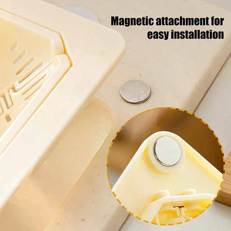 Kitchen Sink Drain Basket with Handle Food Slag Strainer Residue Processor - Essential Accessory for Clean Drains Oasis Select