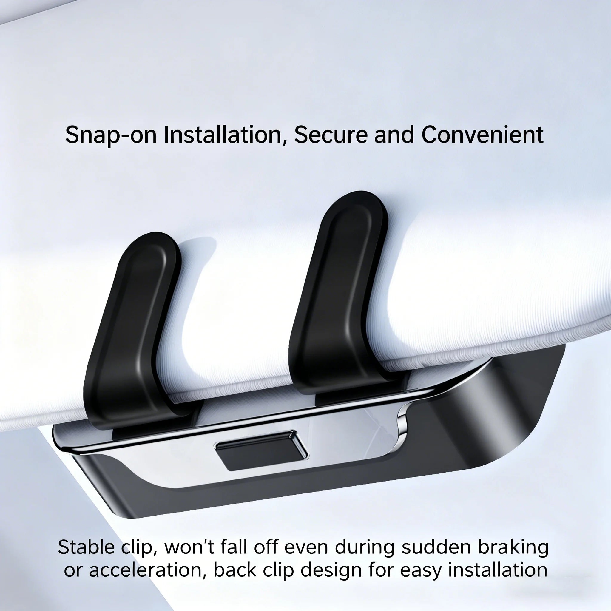 Car Sun Visor Glasses Case – Anti-Scratch Sunglasses Holder