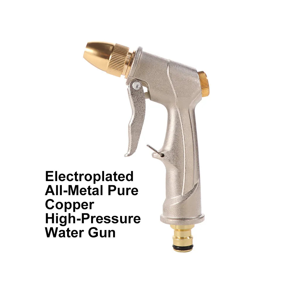High Pressure Garden Water Spray Powerful Cleaning Adjustable Spray Modes Watering Sprinkle Aluminum Alloy Efficient Oasis Select