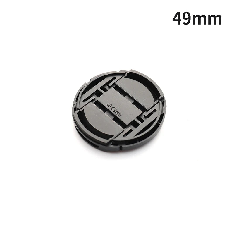 1PC Camera Lens Cap High-quality 40.5mm 49mm 52mm 55mm 58mm 62mm 67mm 72mm 77mm 82mm Snap on Front Lens Cap for Camera Oasis Select B