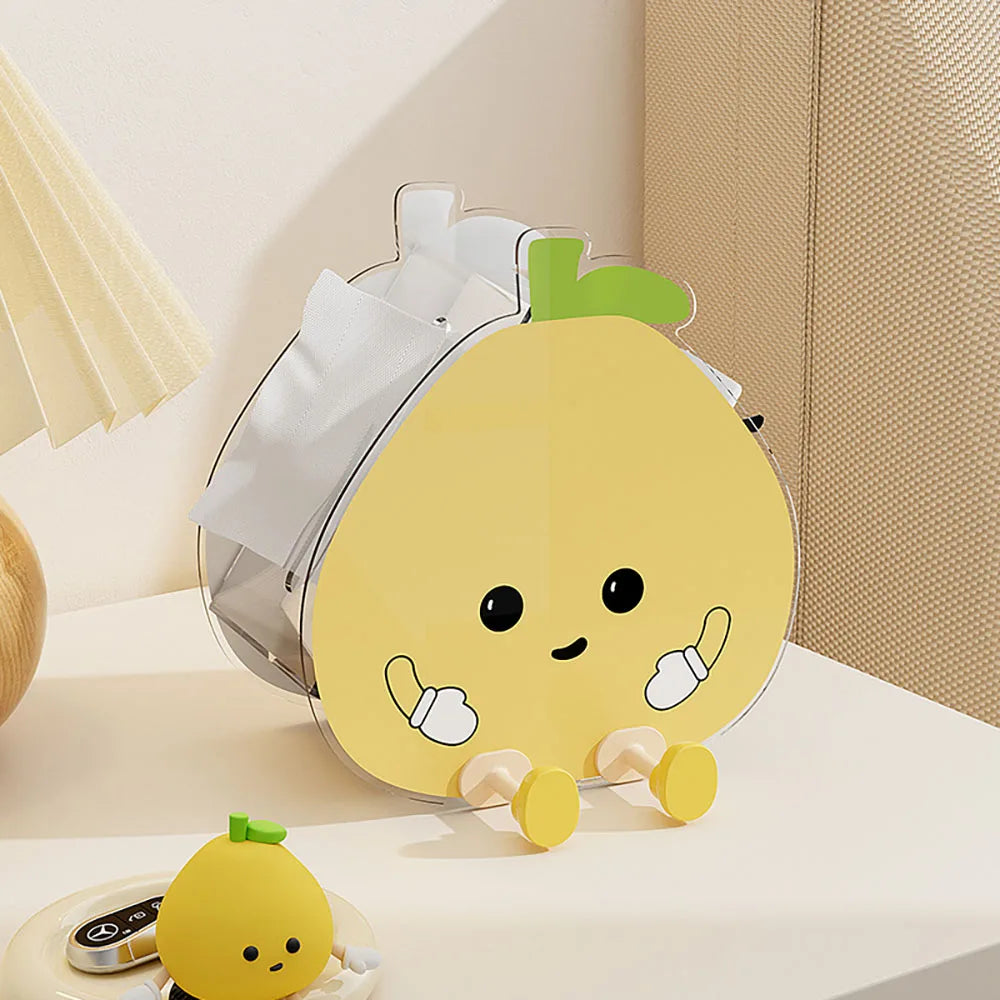 Cartoon tissue box, fruit shape napkin storage box, cute rabbit tissue box, storage box/tissue box 2 in 1 Oasis Select