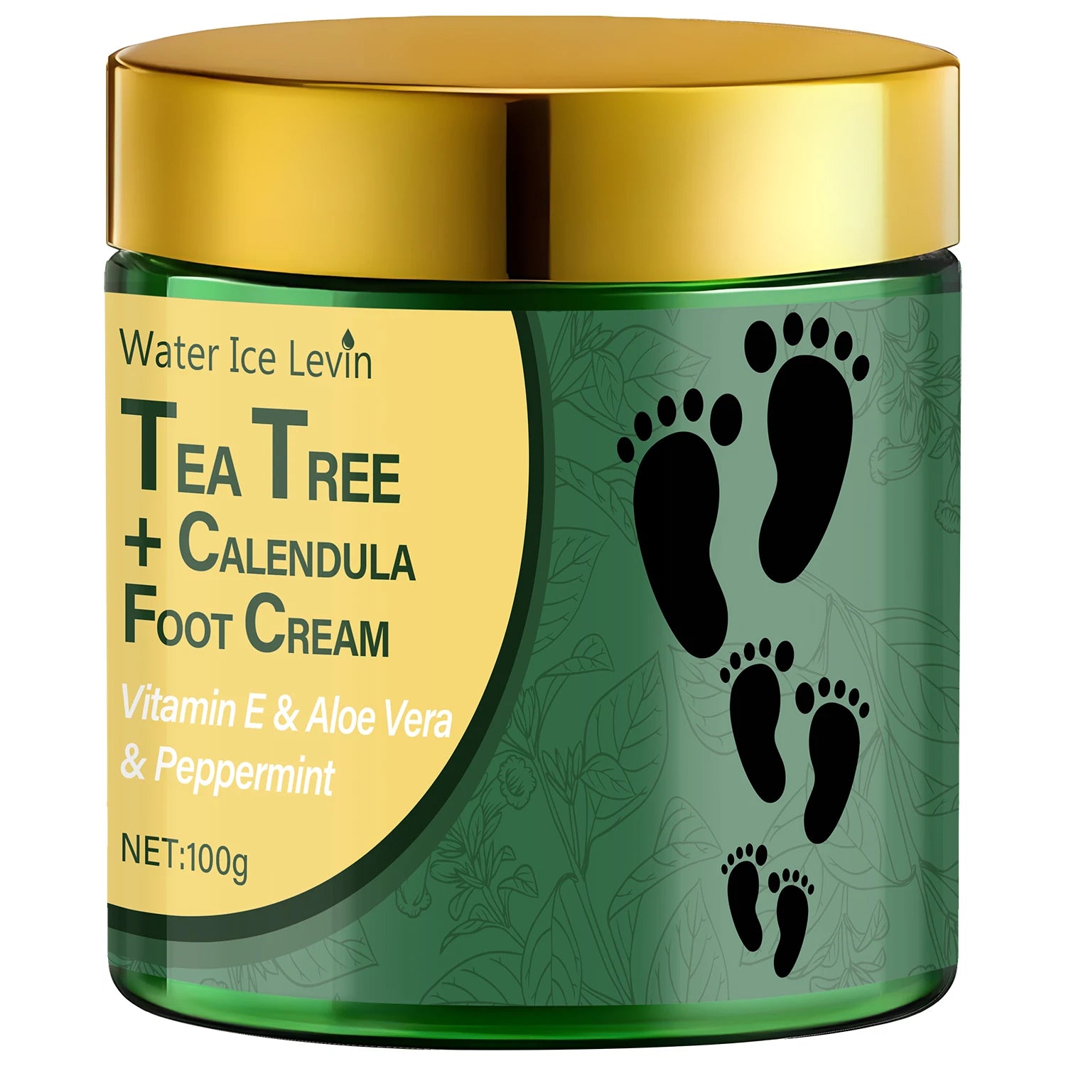 Tea Tree & Calendula Foot Cream – Vitamin E & Aloe Vera 100g Foot Cream Oasis Select Gold 100g