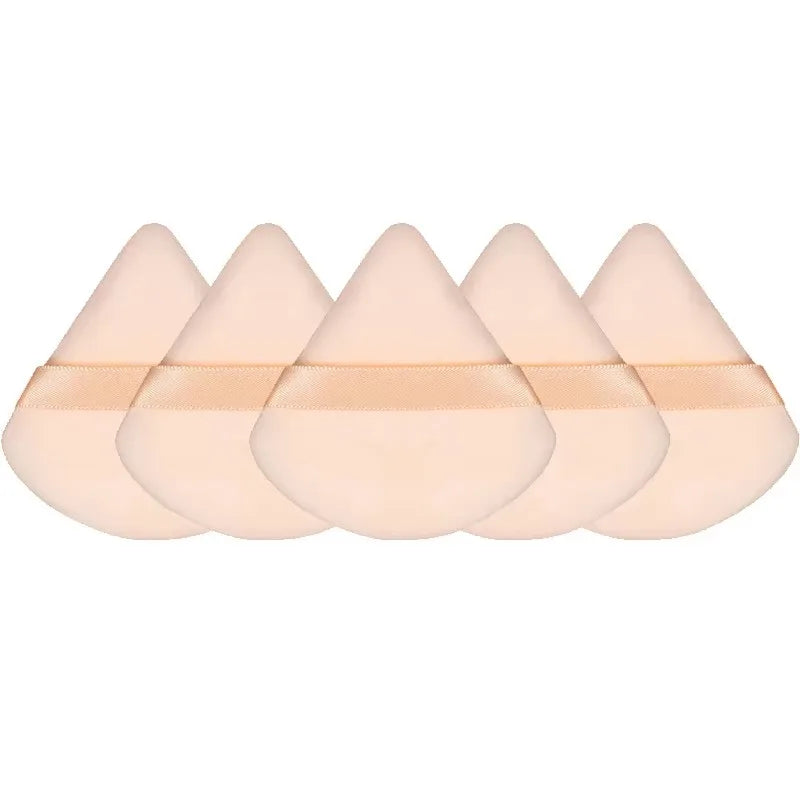 1 3 5 7 Velvet Cosmetic Powder Pufff Makeup Sponge Puff Dry Use
