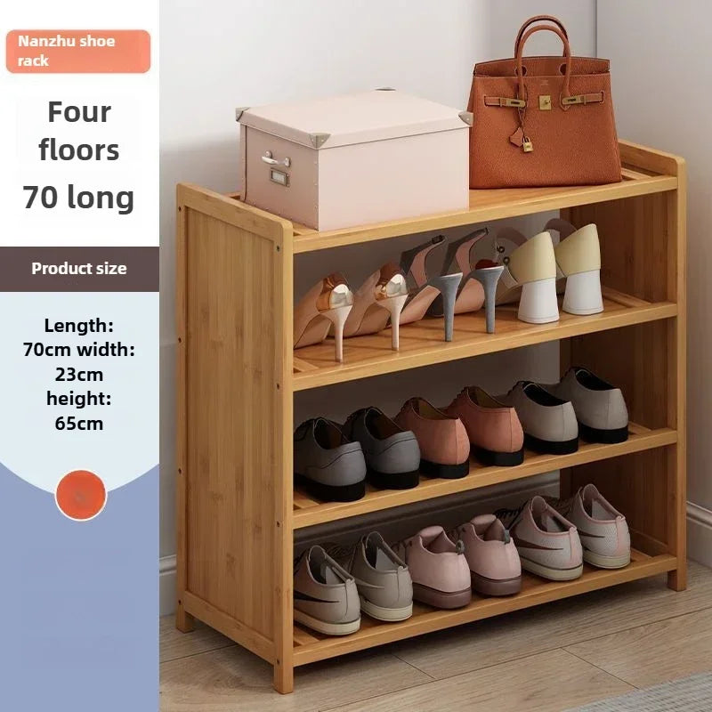 Multi-functional Space-saving shoe rack Multi-layer bamboo shoe rack Storage dust-proof storage shoe rack Oasis Select 4th Floor B
