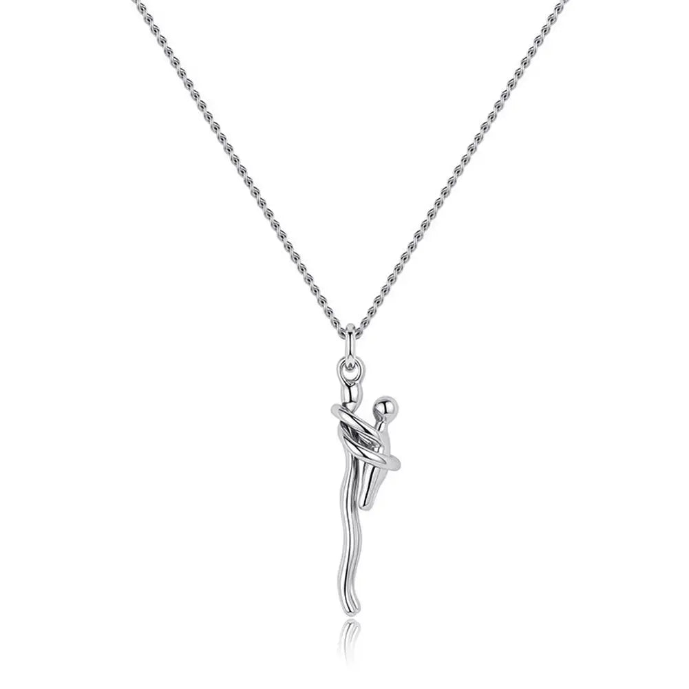2026 NEW Hug Necklace Mother And Child Hug Pendant Love Embrace Jewelry Family Anniversary Valentine's Day Gift Oasis Select 02