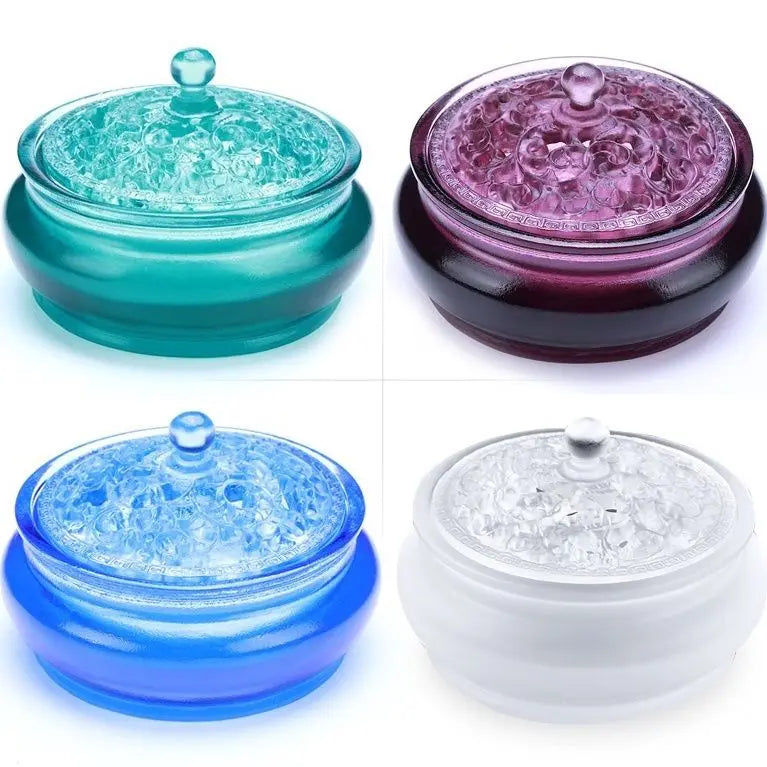 Ancient glass household aromatherapy furnace indoor tea ceremony incense for Buddhist Zen meaning glass incense seal furnace Oasis Select