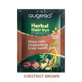 Herbal Plant Hair Dye Shampoo – 6 Colors, Grey Coverage Hair Dye Shampoo Oasis Select 30ml Chestnut Brown