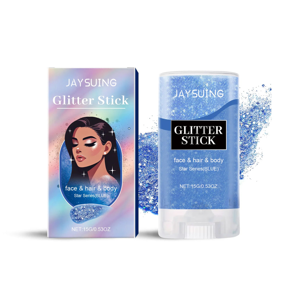 Glitter Gel Stick – Face Body & Hair Shimmer Makeup | 6 Shades