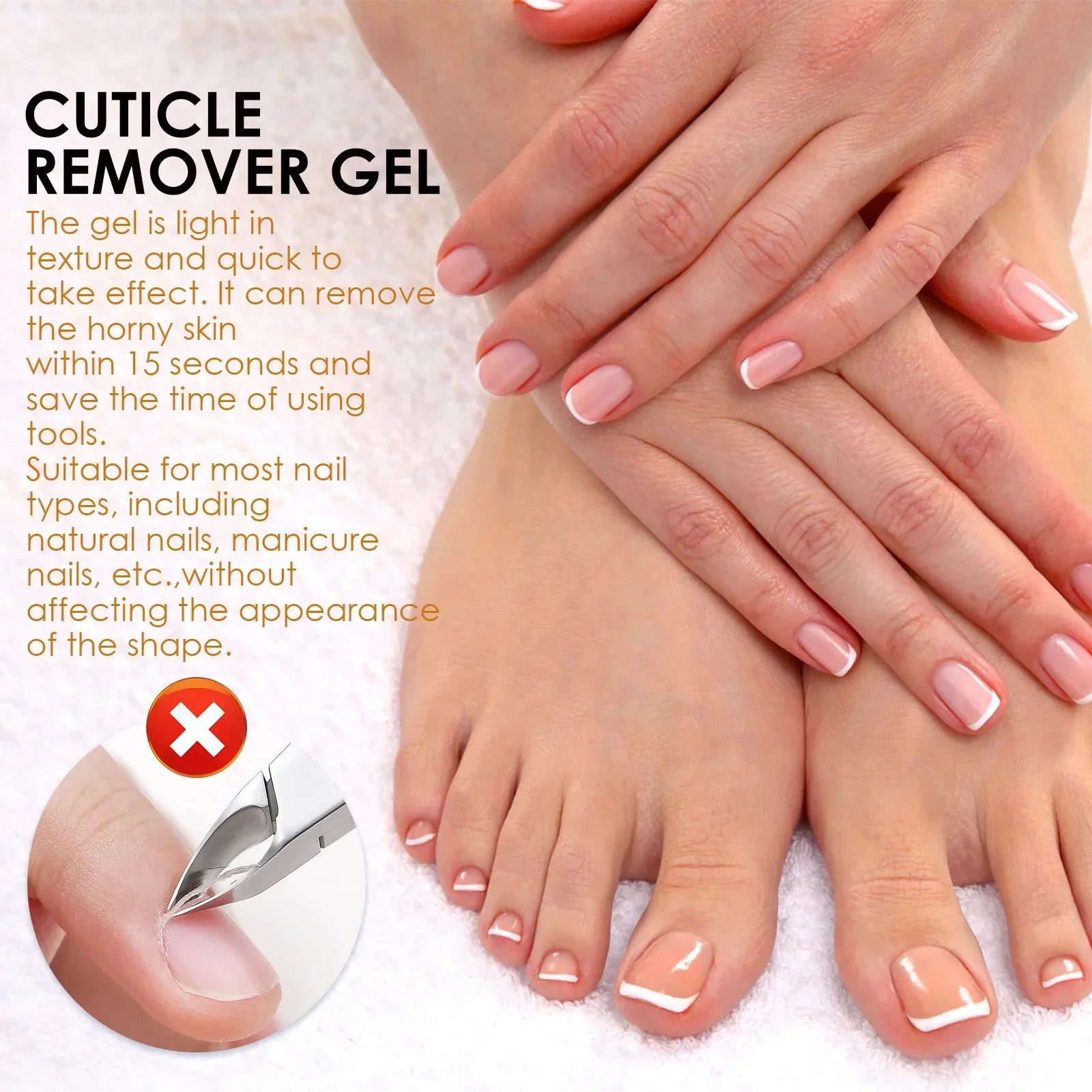 EELHOE Cuticle Removal Gel – Nail Softener & Dead Skin Remover Cuticle Removal Gel Oasis Select