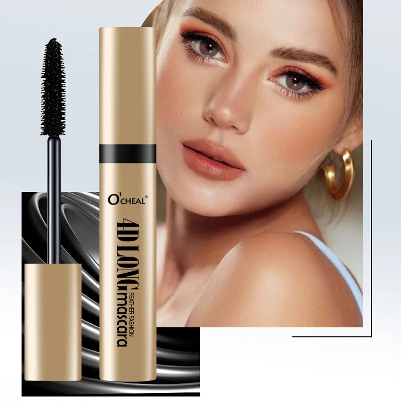 O‘cheal Mascara Black Lash Eyelash Brush 3D Silk Thick Curling Lengthening Eyes Lashes Beauty Makeup Cosmetics Extension Mascara Oasis Select Black 04