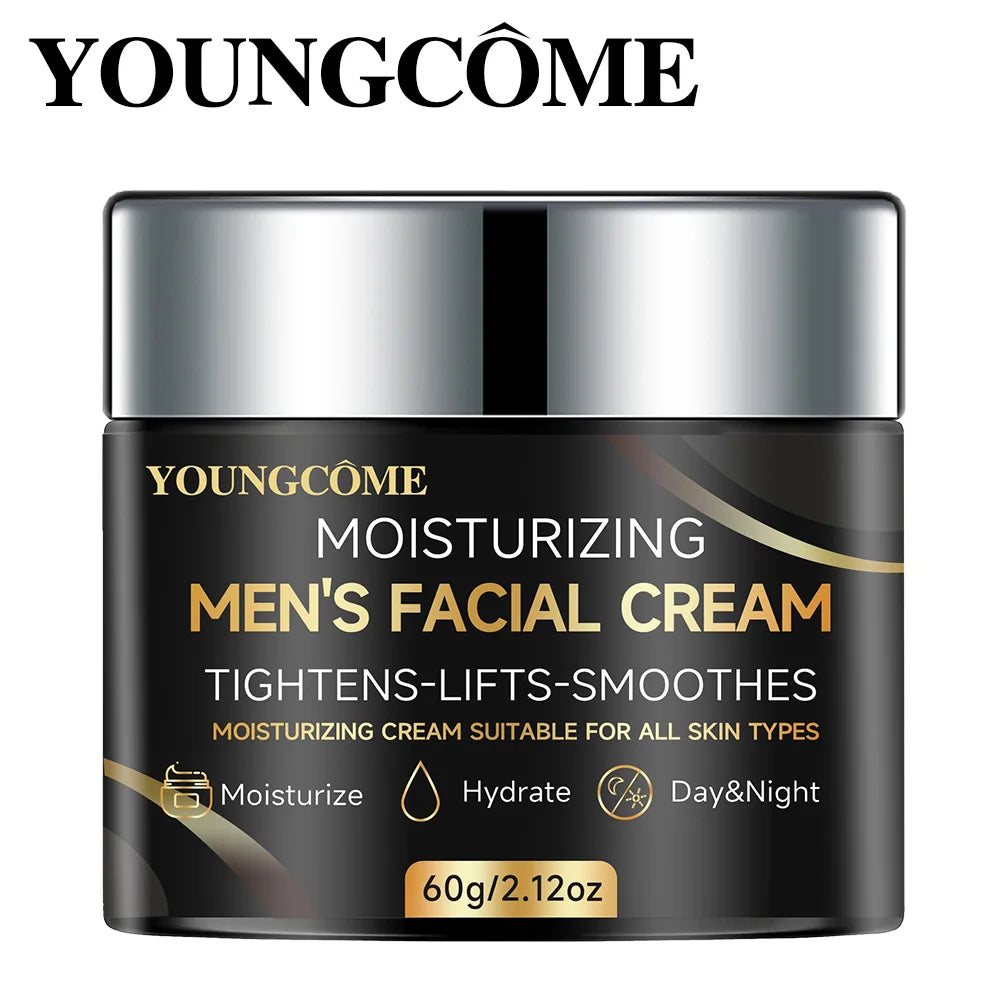 Men's Face Cream – Collagen, Retinol & Hyaluronic Acid | YOUNGCOME Men's Face Cream Oasis Select