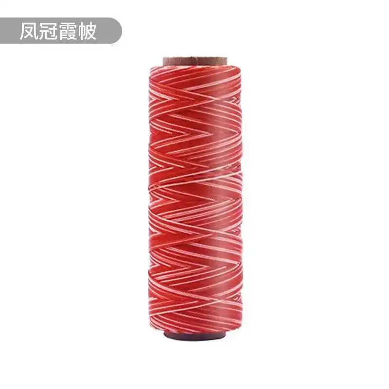 Round Waxed Cord Polyester Coated Sewing Thread DIY Handmade Leather