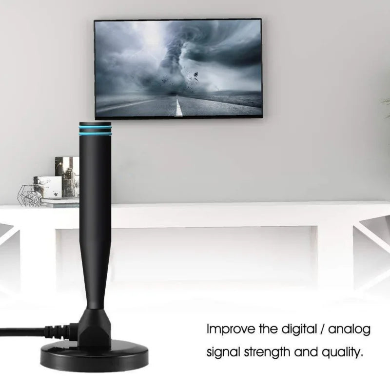 Indoor/Outdoor Suction Cup Digital TV Antenna DTMB Antenna for Home Use Popular Cross-Border Terrestrial Digital TV Antenna Oasis Select